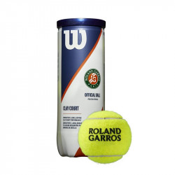 Teniszlabda Wilson Roland Garros salakra 3 db Sportszer Wilson