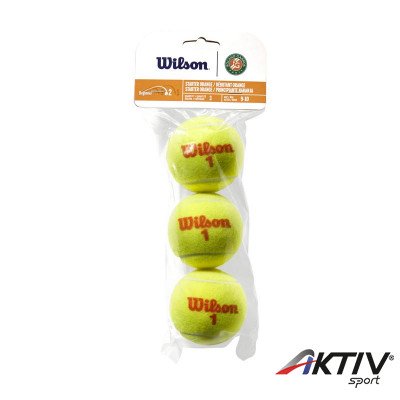 Teniszlabda Wilson Roland Garros Orange Tournament 3 db