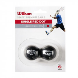 Squash labda Wilson Staff piros 2 db Sportszer Wilson