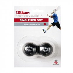 Squash labda Wilson Staff piros 2 db Sportszer Wilson