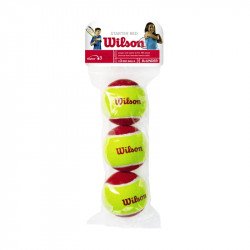 Teniszlabda Wilson Starter sárga-piros 3 db Sportszer Wilson