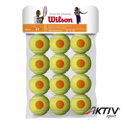 Teniszlabda Wilson Starter narancssárga 12 db
