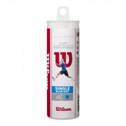 Squash labda Wilson Staff kék csőben 3 db Sportszer Wilson