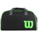 Sporttáska Wilson fekete-szürke-zöld