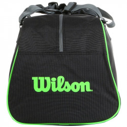 Sporttáska Wilson fekete-szürke-zöld