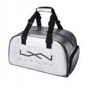 Sporttáska Wilson Luxilon ezüst-fekete