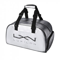 Sporttáska Wilson Luxilon ezüst-fekete