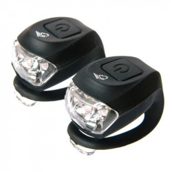 Lámpa Velotech 2LED villogó fekete Sportszer Velotech