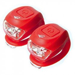 Lámpa Velotech 2LED villogó piros Sportszer Velotech