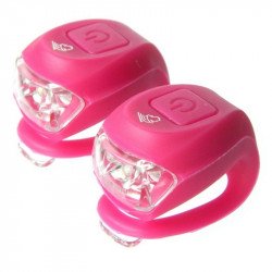 Lámpa Velotech 2LED villogó magenta Sportszer Velotech