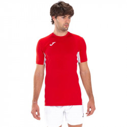 Röplabda mez Joma Superliga férfi rövid ujjú piros XL Röplabda mezek Joma