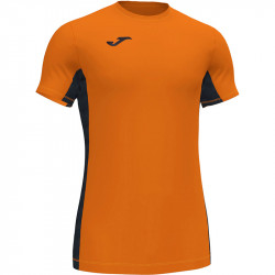 Röplabda mez Joma Superliga férfi rövid ujjú narancssárga XL Röplabda mezek Joma