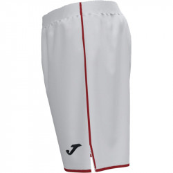 Röplabda rövidnadrág Joma Liga unisex fehér-piros LX