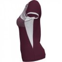 Röplabda mez Joma Supernova II női rövid ujjú burgundi piros-fehér XL