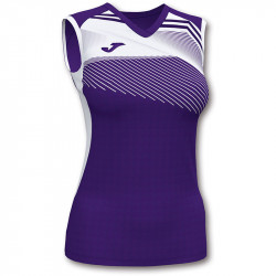 Röplabda mez Joma Supernova II női ujjatlan lila-fehér XL Röplabda mezek Joma