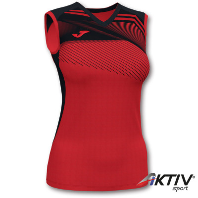 Röplabda mez Joma Supernova II női ujjatlan piros-fekete XL