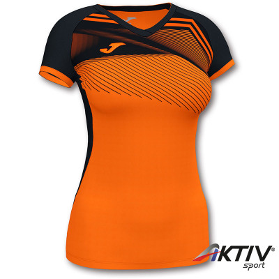 Röplabda mez Joma Supernova II női rövid ujjú narancs-fekete XL