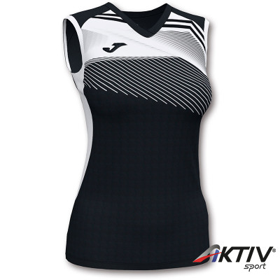 Röplabda mez Joma Supernova II női ujjatlan fekete-fehér XL