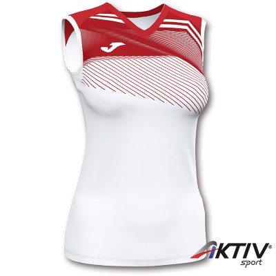 Röplabda mez Joma Supernova II női ujjatlan fehér-piros XL