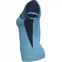 Röplabda mez Joma Supernova II női rövid ujjú türkizkék-sötétkék XL