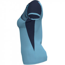 Röplabda mez Joma Supernova II női rövid ujjú türkizkék-sötétkék XL