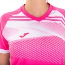 Röplabda mez Joma Supernova II női rövid ujjú rózsaszín-fehér XL
