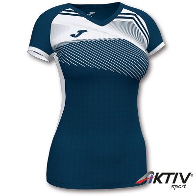 Röplabda mez Joma Supernova II női rövid ujjú sötétkék-fehér XL