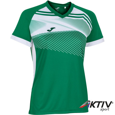 Röplabda mez Joma Supernova II női rövid ujjú zöld-fehér XL