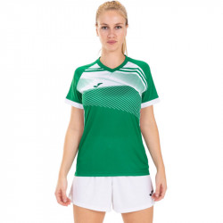 Röplabda mez Joma Supernova II női rövid ujjú zöld-fehér XL