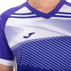 Röplabda mez Joma Supernova II női rövid ujjú lila-fehér XL