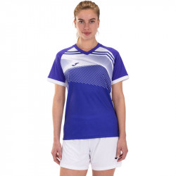 Röplabda mez Joma Supernova II női rövid ujjú lila-fehér XL