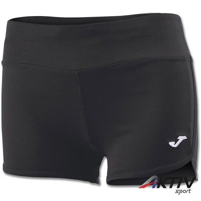 Röplabda rövidnadrág Joma Combi Stella női testhez simuló fekete XL