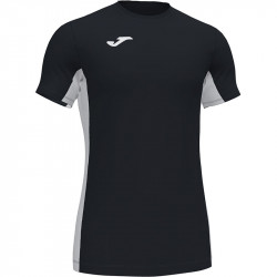 Röplabda mez Joma Superliga férfi rövid ujjú fekete-fehér XL Röplabda mezek Joma