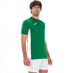 Röplabda mez Joma Superliga férfi rövid ujjú zöld XL Röplabda mezek Joma