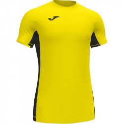 Röplabda mez Joma Superliga férfi rövid ujjú sárga XL Röplabda mezek Joma