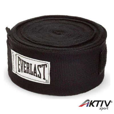 Rugalmas bandázs Everlast 180 4,5 m fekete