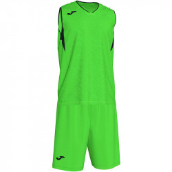 Kosárlabda mez szett Joma Campus zöld-fekete XL Kosárlabda mezek Joma