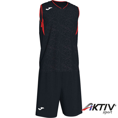 Kosárlabda mez szett Joma Campus fekete-piros XL