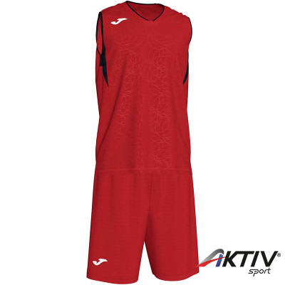 Kosárlabda mez szett Joma Campus piros-fekete XL