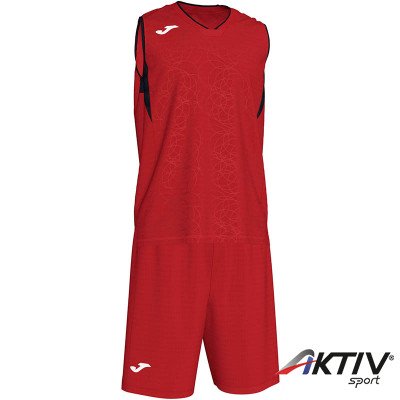 Kosárlabda mez szett Joma Campus piros-fekete XL