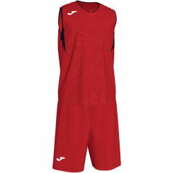 Kosárlabda mez szett Joma Campus piros-fekete XL Kosárlabda mezek Joma