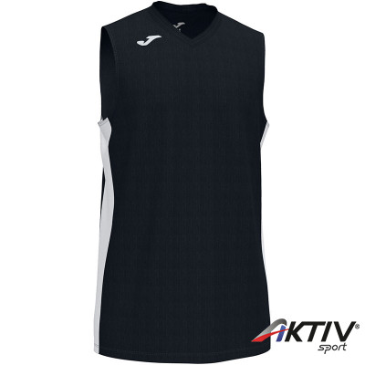 Kosárlabda mez felső Joma Cancha III fekete ujjatlan XL