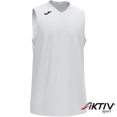 Kosárlabda mez felső Joma Cancha III fehér ujjatlan XL