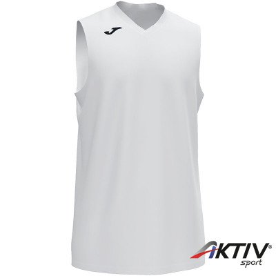 Kosárlabda mez felső Joma Cancha III fehér ujjatlan XL