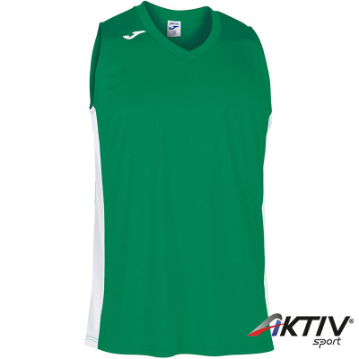 Kosárlabda mez felső Joma Cancha III zöld ujjatlan XL
