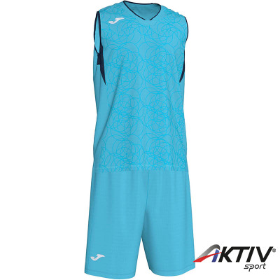 Kosárlabda mez szett Joma Campus türkiz-sötétkék XL