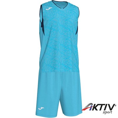 Kosárlabda mez szett Joma Campus türkiz-sötétkék XL