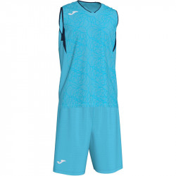 Kosárlabda mez szett Joma Campus türkiz-sötétkék XL Kosárlabda mezek Joma