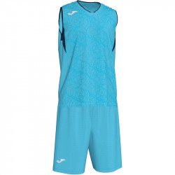 Kosárlabda mez szett Joma Campus türkiz-sötétkék XL Kosárlabda mezek Joma