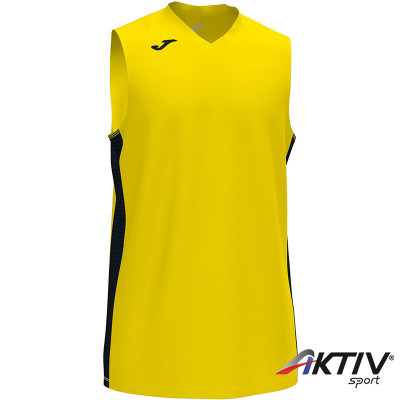 Kosárlabda mez felső Joma Cancha III sárga ujjatlan XL